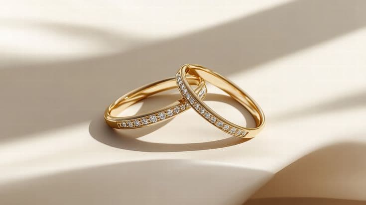Eternity Diamond Band view 2